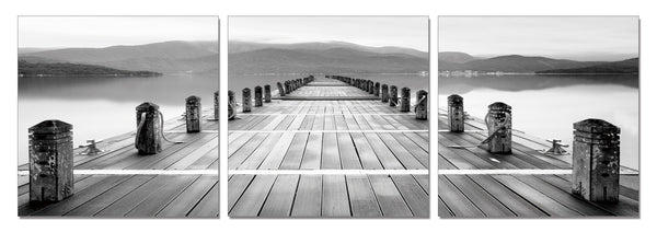 New Perspective Pier in B/W - California Wall Art
