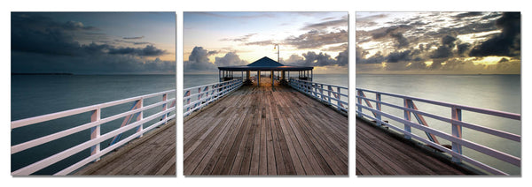 Panel_Wall_Art_Australia Brisbane Pier_California Wall Art 