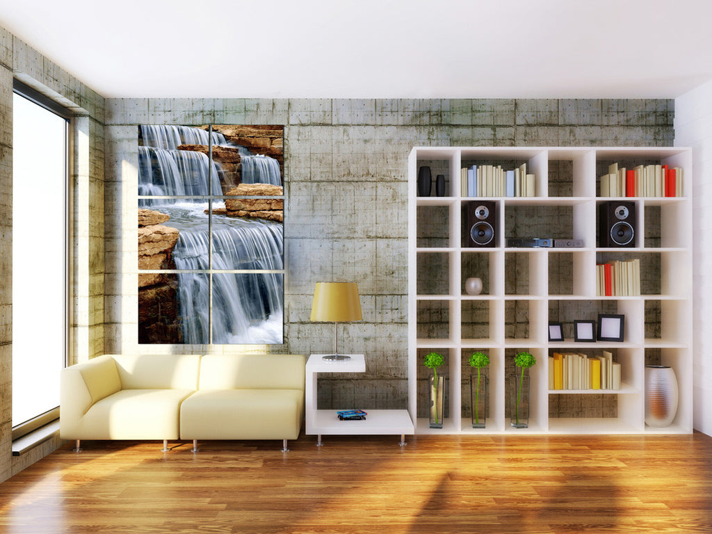 Waterfall Poliptych - California Wall Art
 - 2