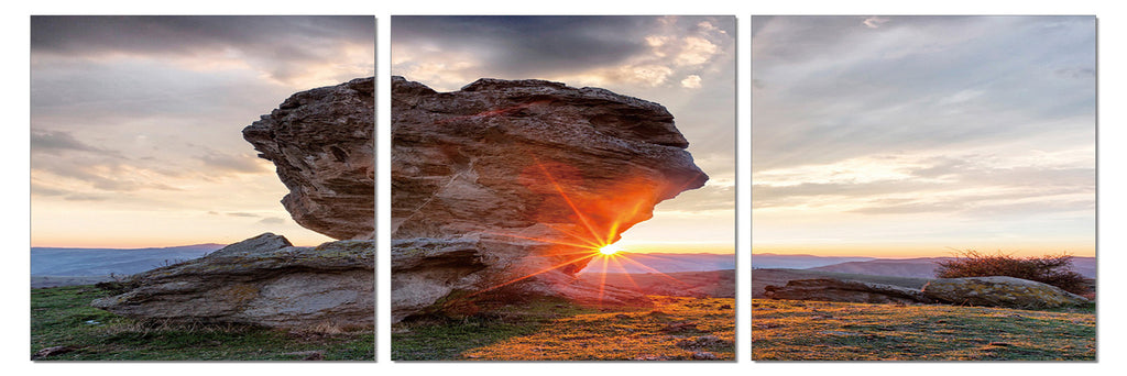 Sunrise  & Rock - California Wall Art
 - 1