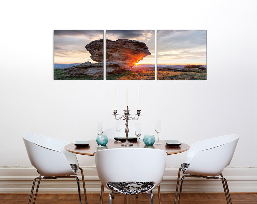 Sunrise  & Rock - California Wall Art
 - 2